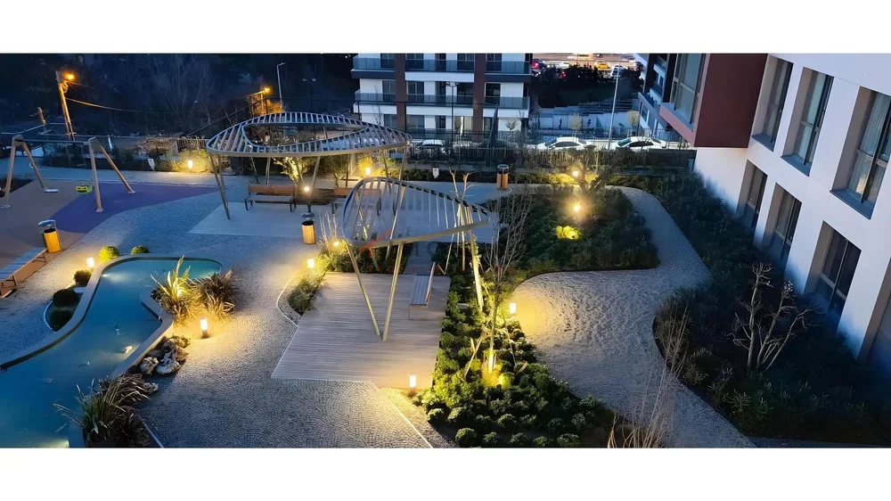 Кућа и околина; поглед