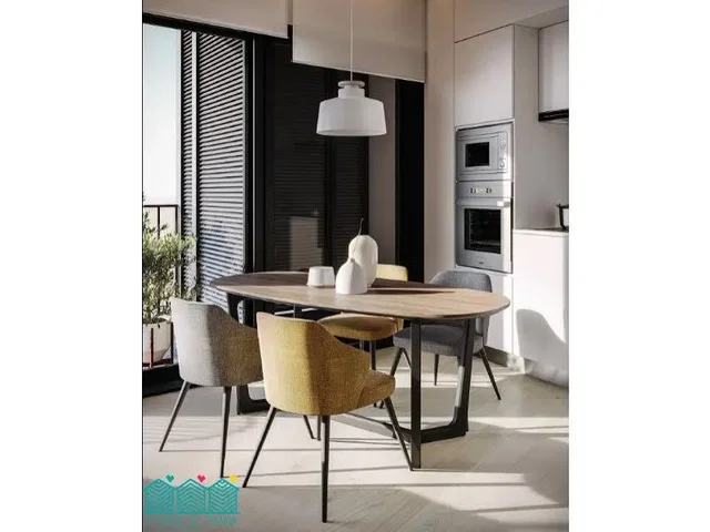 Kitchen; view, kitchen appliances, natural light, modern style