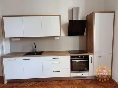 Küche; küchengeräte, renoviert, moderner stil