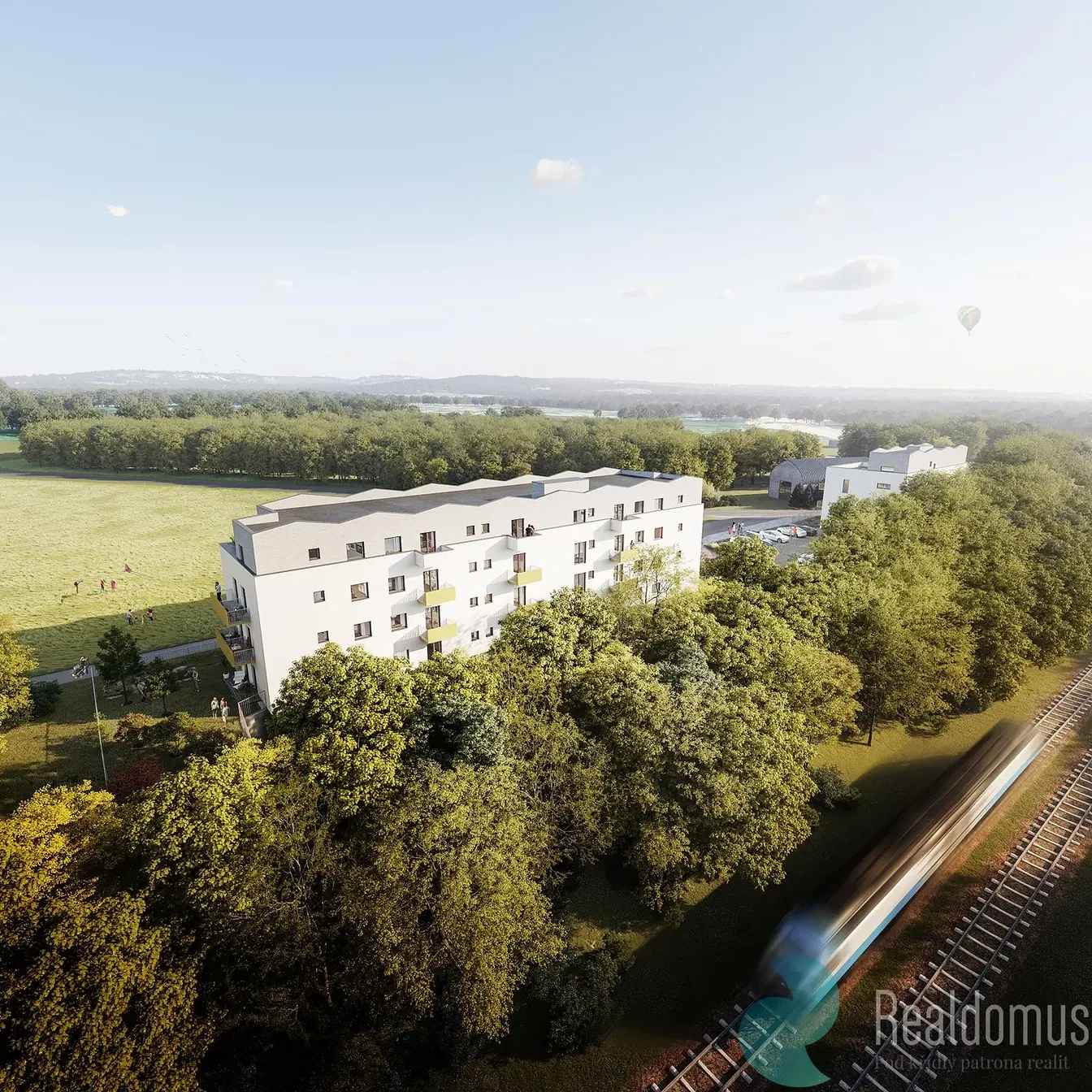 Haus und umgebung; blick