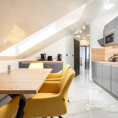 Kuhinja; moderni stil, prirodno svjetlo, kuhinjski aparati