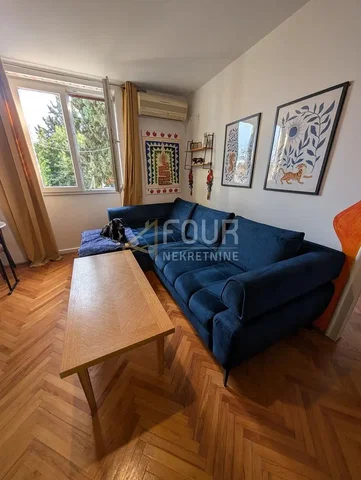 Дневна соба; поглед, дрвени под, природно светло, модерни стил