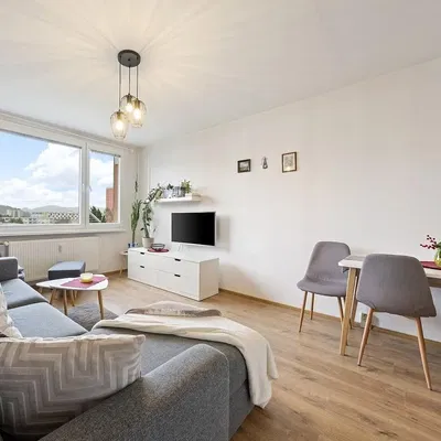 Wohnzimmer; blick, tageslicht