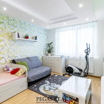 Çocuk odası; doğal ışık, modern stil