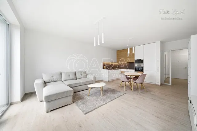Living room; view, wood floor, natural light, modern style