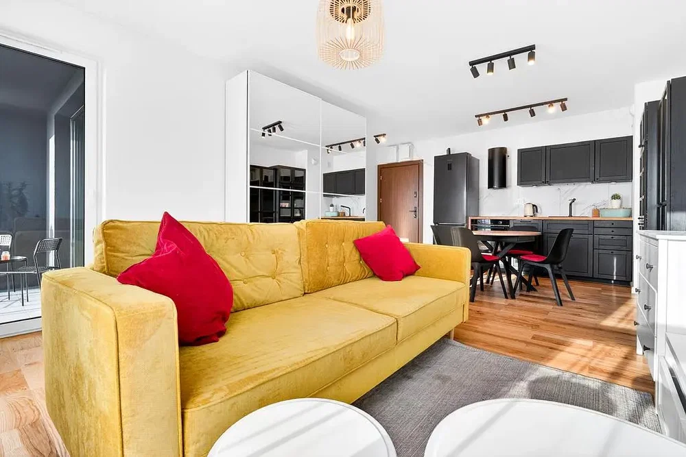 Salon; lumière naturelle, style moderne