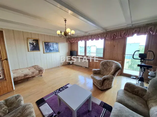 Salon; parquet, lumière naturelle, style rustique, vue