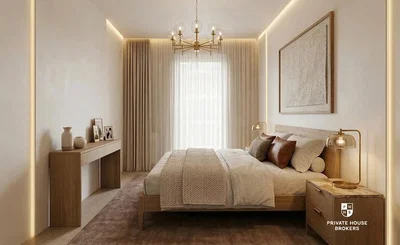 Chambre; lumière naturelle, style moderne, parquet