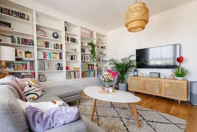 غرفة معيشة; ضوء طبيعي, أسلوب عصري