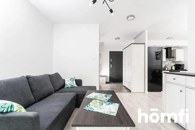 Salon; światło dzienne, styl nowoczesny, sprzęt kuchenny