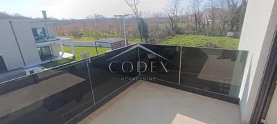 Balkon; blick, fliesenboden