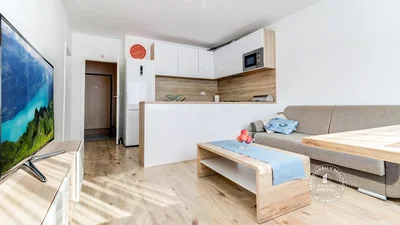 Wohnzimmer; holzboden, tageslicht, moderner stil