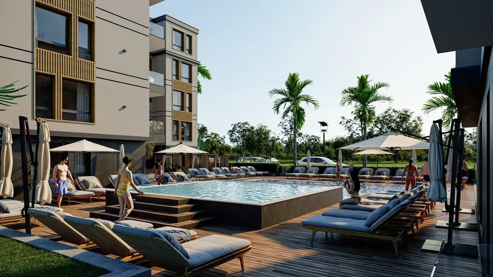 Casa y alrededores; vista, luz natural