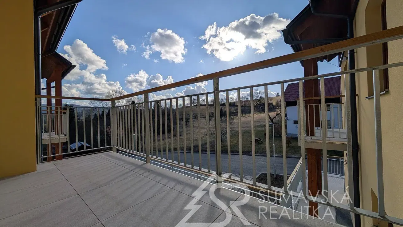 Balkon; výhled