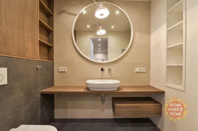 Badezimmer; fliesenboden, renoviert, tageslicht, moderner stil