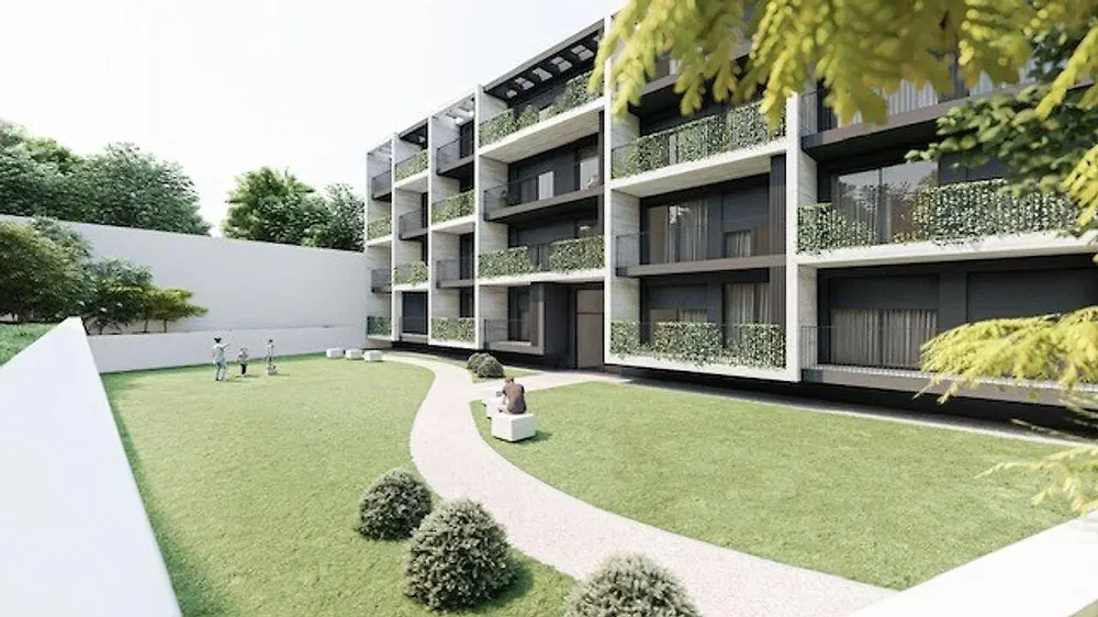 Dům a okolí; výhled