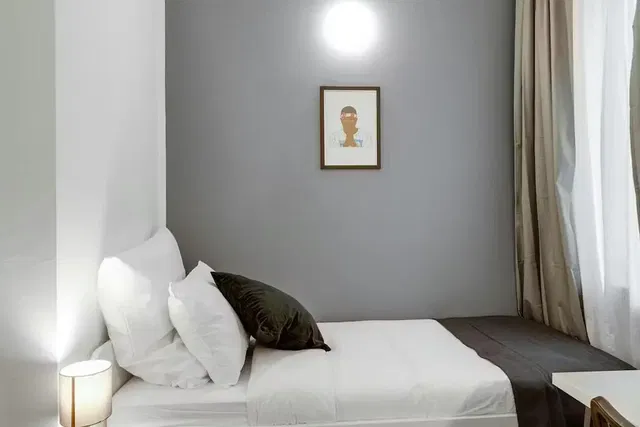 Schlafzimmer; tageslicht, moderner stil