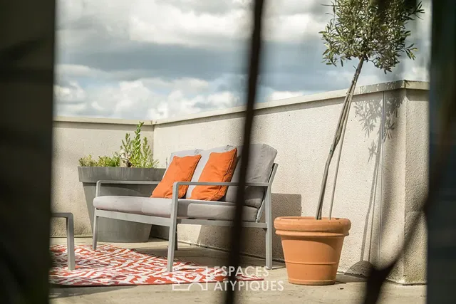 Terasa; prirodno svjetlo