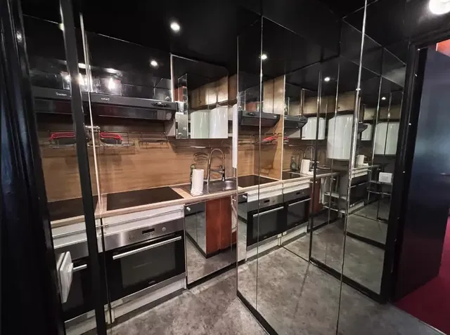 Cuisine; électroménager, carrelage