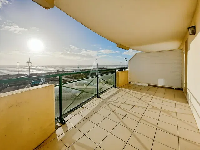 Balcony; view, tile floor