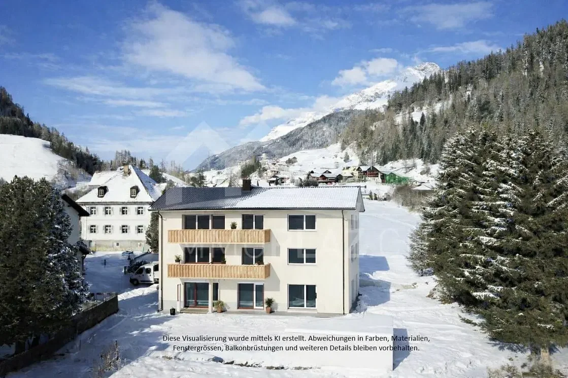 Haus und umgebung; blick