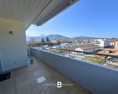 Balcon; vue, carrelage