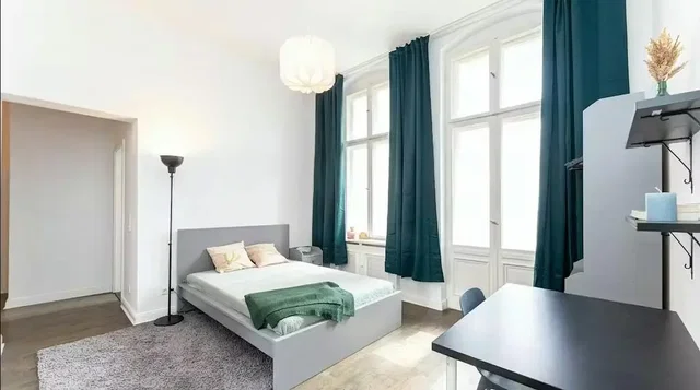 Chambre; lumière naturelle, style moderne