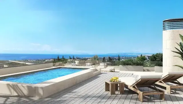 Terrasse; vue, lumière naturelle