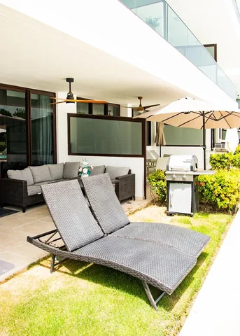 Terrace; view, natural light