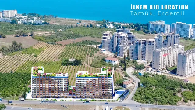 Dům a okolí; výhled