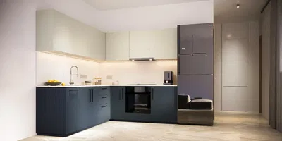 Mutfak; mutfak aletleri, doğal ışık, modern stil, tadilatlı