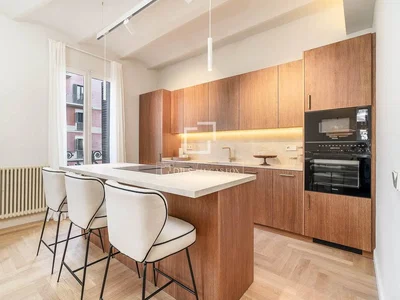 Mutfak; mutfak aletleri, manzara, doğal ışık, modern stil, tadilatlı