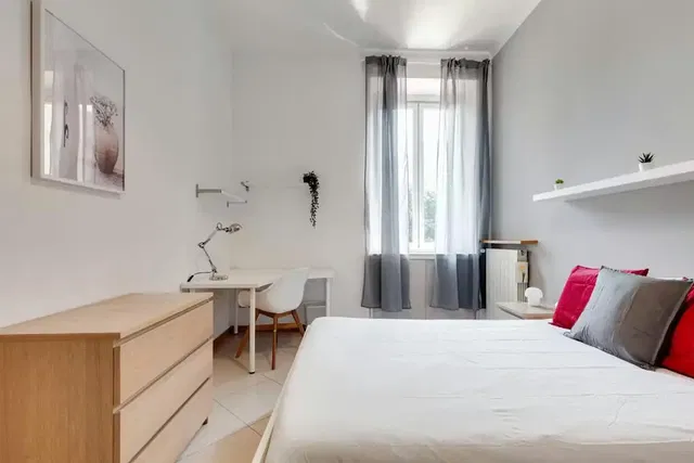 Slaapkamer; natuurlijk licht, moderne stijl