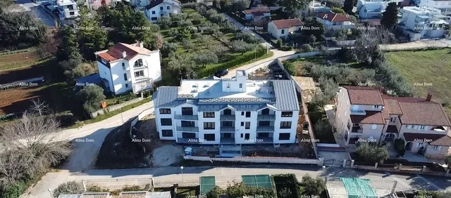 Casa e arredores; vista