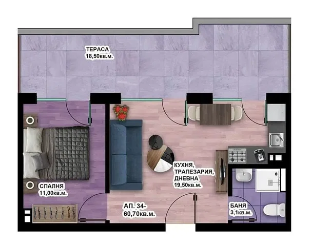 Woonkamer