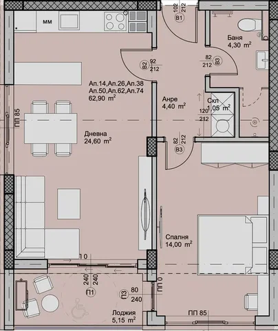 Woonkamer