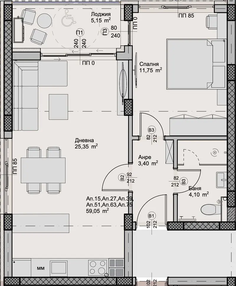 Wohnzimmer