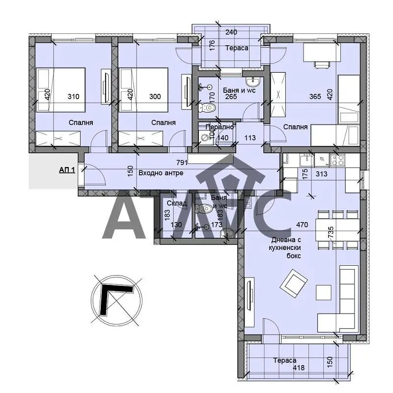 Woonkamer
