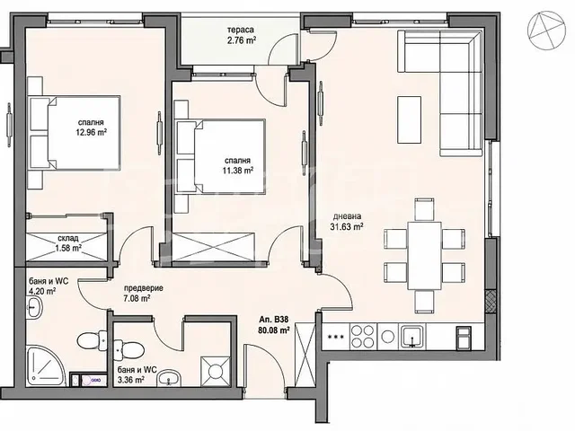 Woonkamer