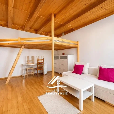 Living room; wood beams, wood floor, natural light, modern style