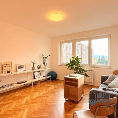 Wohnzimmer; holzboden, tageslicht, moderner stil