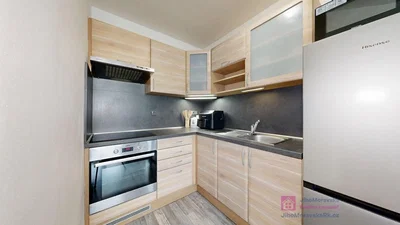 Cuisine; électroménager, lumière naturelle