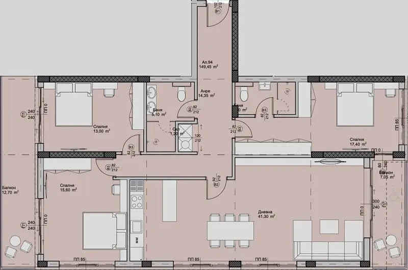 Wohnzimmer