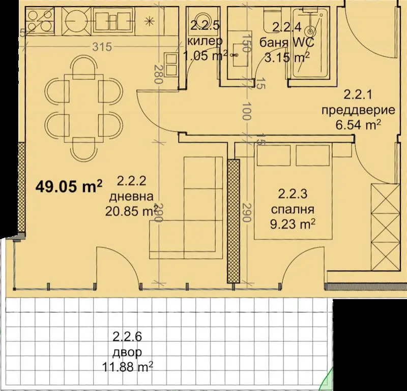 Wohnzimmer