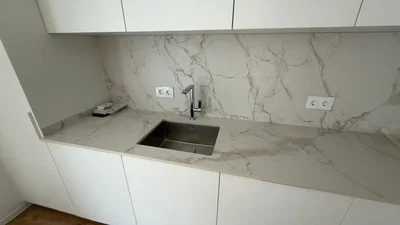 Cuisine; électroménager, carrelage
