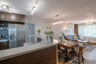 Wohnzimmer; küchengeräte, tageslicht, moderner stil