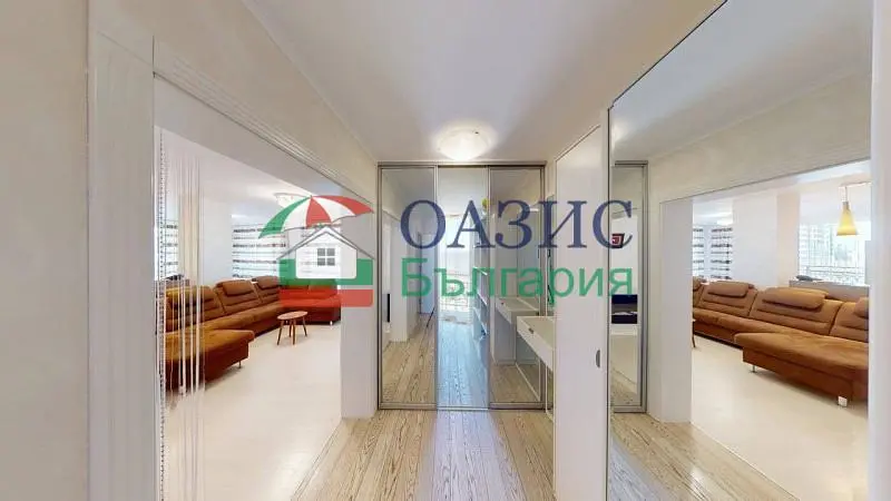Living room; wood floor, natural light