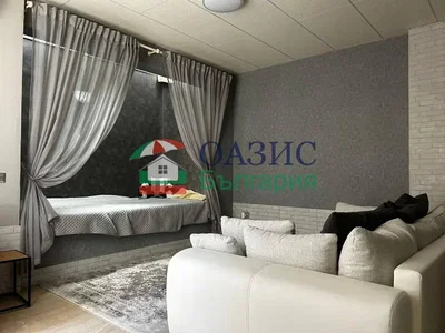 Living room; modern style, natural light, tile floor