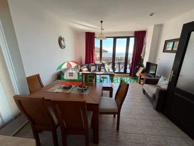 Living room; tile floor, natural light, view