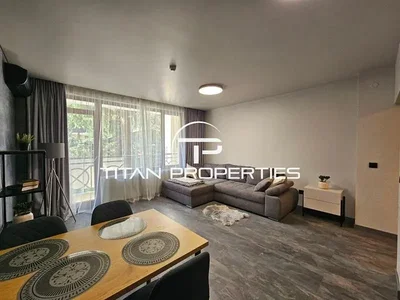 Living room; natural light, tile floor, modern style
